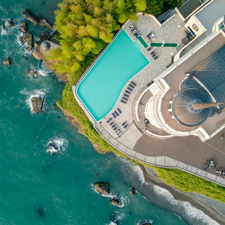 Kids playground area in Switzerland